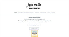 Desktop Screenshot of jessiemodlinphotography.com